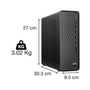 PC HP S01-pF2025d (i5-12400/8GB RAM/512GB SSD/WL+BT/K+M/Win 11) (6K7A3PA)