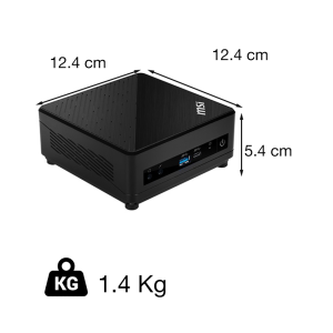 PC Mini MSI Cubi B183 (i3-10110U/Barebone/WL+BT/No OS) (Cubi510M-092BVN-B31011UXX)