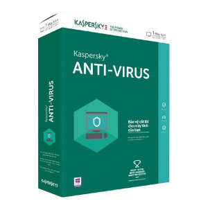 Phần mềm KAV 3U: Kaspersky Antivirus 3 User, 12 Tháng