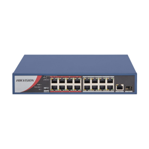Switch Hikvision DS-3E0318P-E(C) - 16-Port PoE 100Mbps