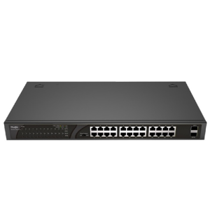 Switch Ruijie RG-ES226GC-P, 24-Port PoE 1000Mbps