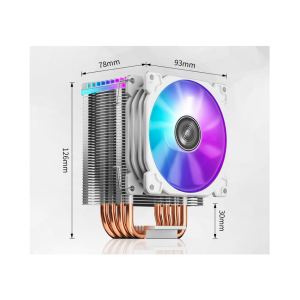 TẢN NHIỆT KHÍ JONSBO CR-1400 COLOR WHITE (KÈM SẴN BACKPLATE 1700 JONSBO)
