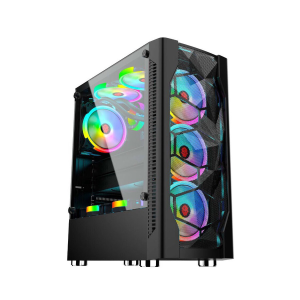 Vỏ case César Cooler Black - 1 Mặt Kính