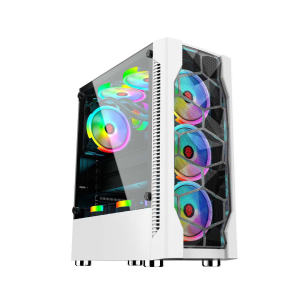 Vỏ case César Cooler White -Trắng, 1 Mặt kính