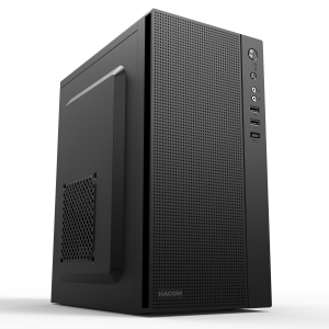 Vỏ Case máy tính HACOM BUSINESS (Mini Tower/Màu Đen)