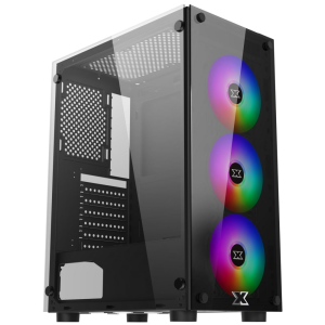 Vỏ case Xigmatek Hero II 3F, 3 Fan LED, 2 Mặt kính