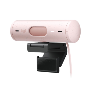 Webcam Logitech Brio 500 - Màu hồng
